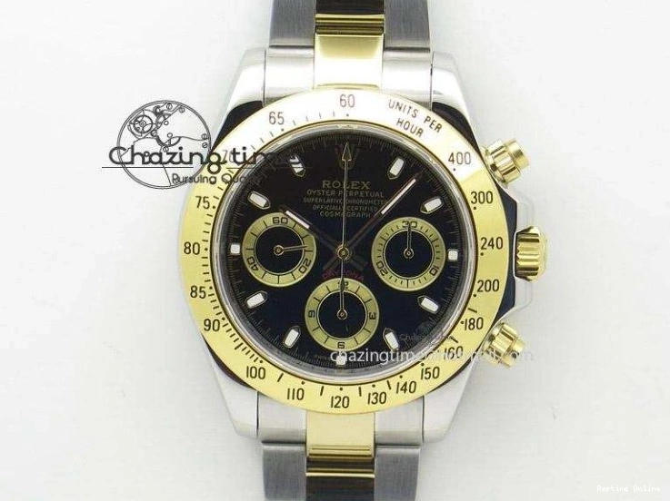 0124 Stretchable Yacht-Master 126655 C+F 1:1 Best Edition Black Ceramic Bezel on Oysterflex Rubber Strap VR 1955